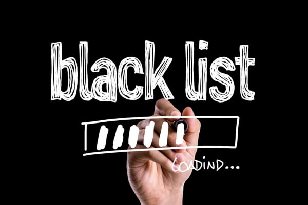 website blacklisting